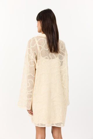 LR-MANGIA 1 Dress Cream