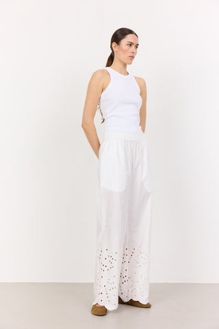 LR-GROLET 6 Pants Off white