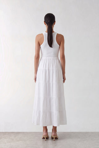 LR-ROSY 1 Skirt White