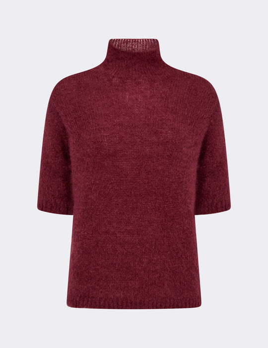 LR-NOREEN 6 Pullover Bordeaux