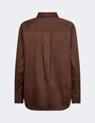 LR-ISLA SOLID 7 Shirt Brown