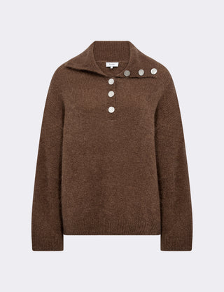 LR-NOREEN 10 Pullover Brown