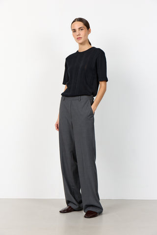 LR-PRESLEY 2 Pants Dark grey