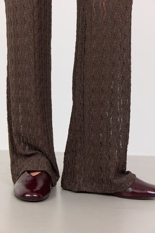 LR-LAICA 3 Pants Dark brown