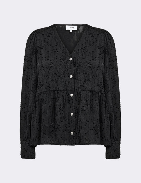 LR-OVETTE 1 Blouse Black