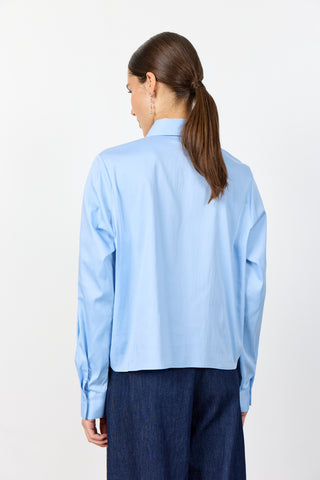 LR-ISLA SOLID 136 Shirt Light blue