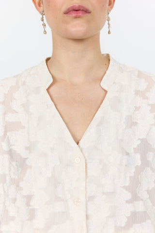 LR-NOVELLE 2 Blouse Off white