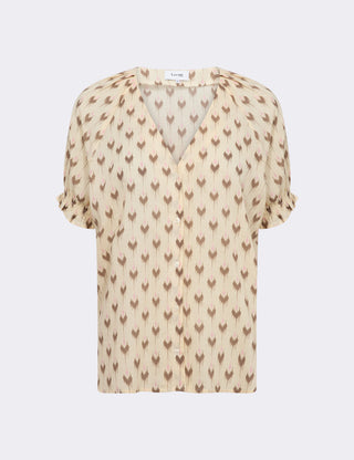 LR-RINNI 2 Blouse Light sand