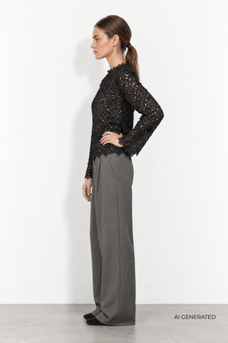 LR-ULLA 1 Blouse Black