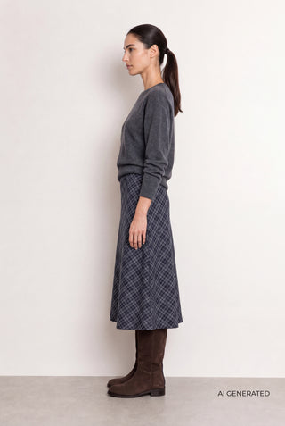 LR-TALMA 3 Skirt Dark blue