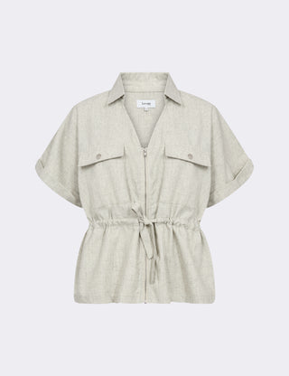 LR-PORTER 2 Blouse Light grey