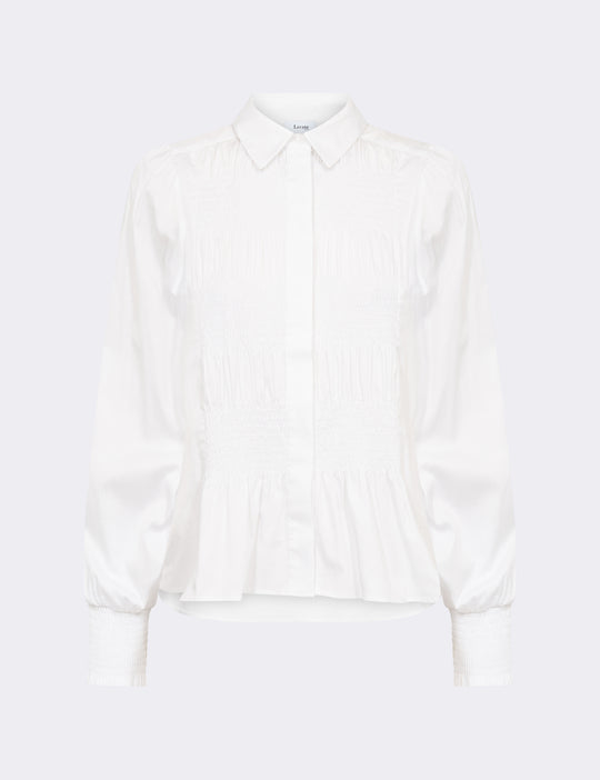 LR-ISLA SOLID 117 Blouse White