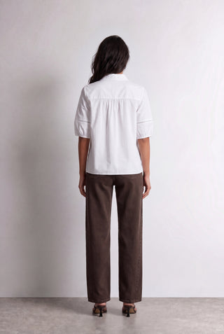 LR-ISLA SOLID 144 Shirt White