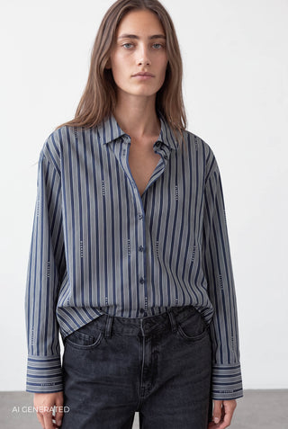 BL-ARISHA YD 2 Shirt Navy