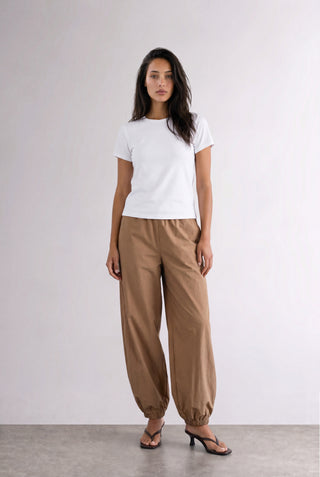 LR-STINA 2 Pants Light brown
