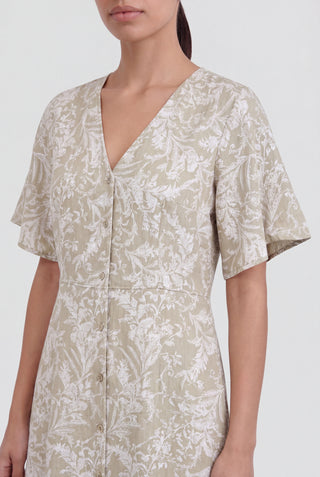 LR-RUNI 2 Dress Dusty green