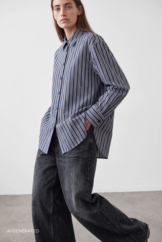BL-ARISHA YD 2 Shirt Navy