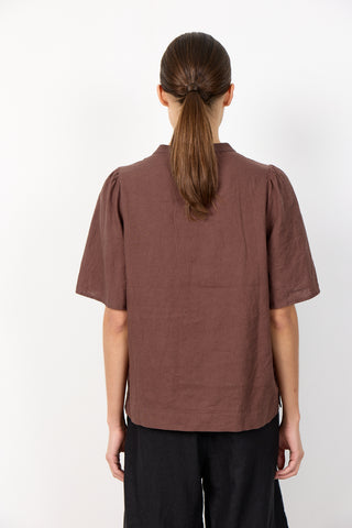 LR-NAJA 32 Blouse Brown