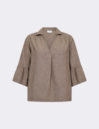 LR-NAJA 53 Blouse Camel