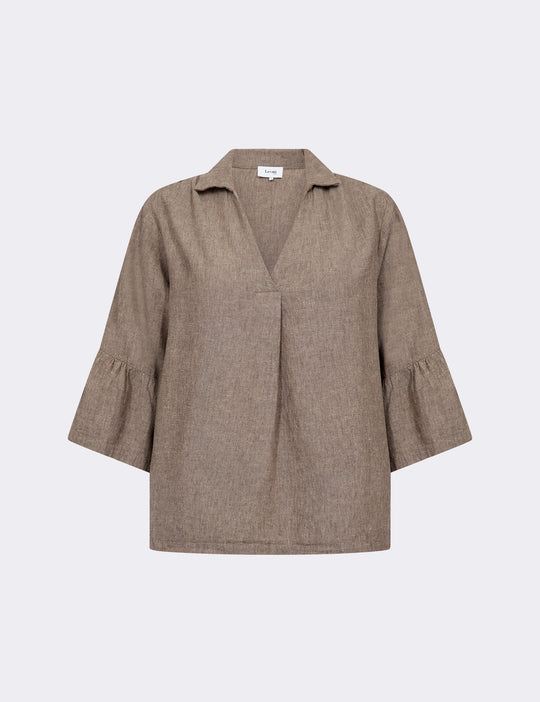 LR-NAJA 53 Blouse Camel