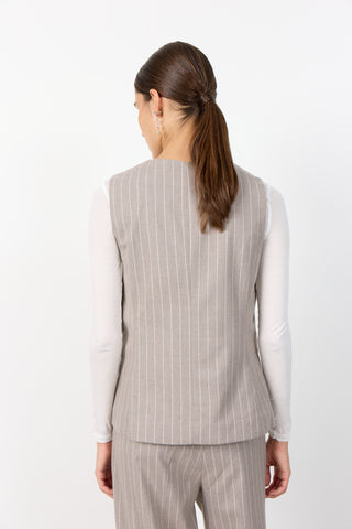 LR-PAMMY 2 Waistcoat Camel