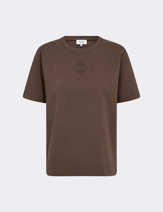 LR-KIS 7 T-shirt Dark brown