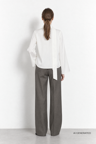 LR-UME 3 Blouse Off white