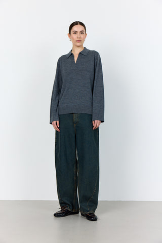 LR-ISMAILA 9 Pullover Dark grey