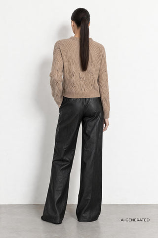 LR-NOREEN 15 Cardigan Sand